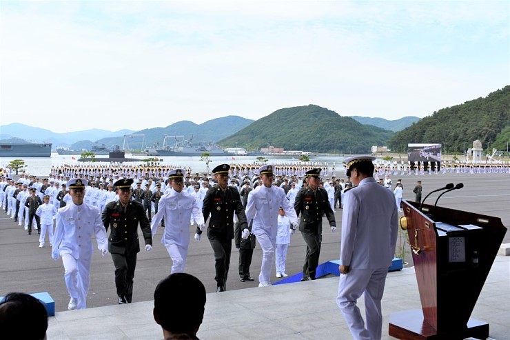 2019년 해군 제126기 사관후보생 수료 및 임관식