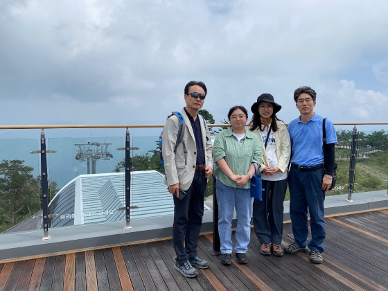 가리왕산 복원용역 출장